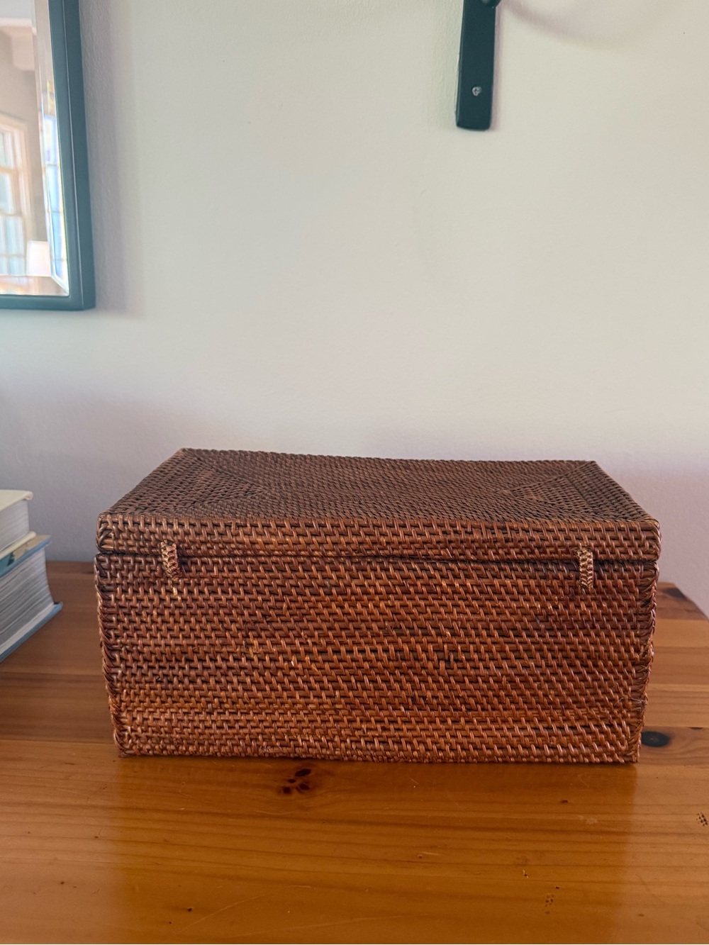 Woven Rattan Storage Box - Picture 4 of 6